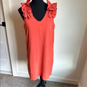 Entro Vibrant Orange Dress